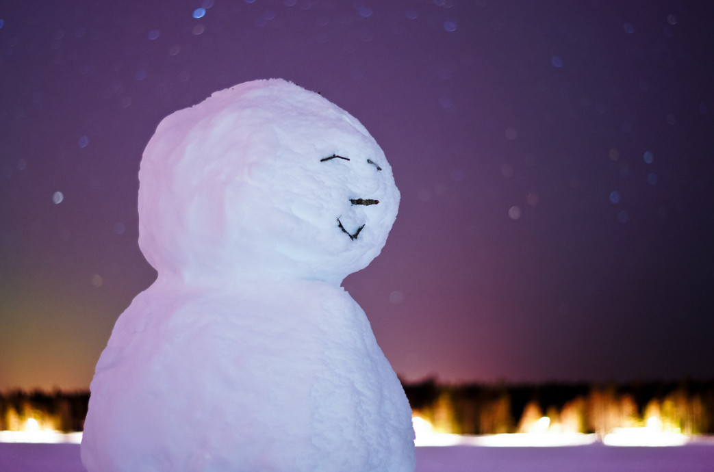 Снеговик. Фото: Sunghyuk Lim